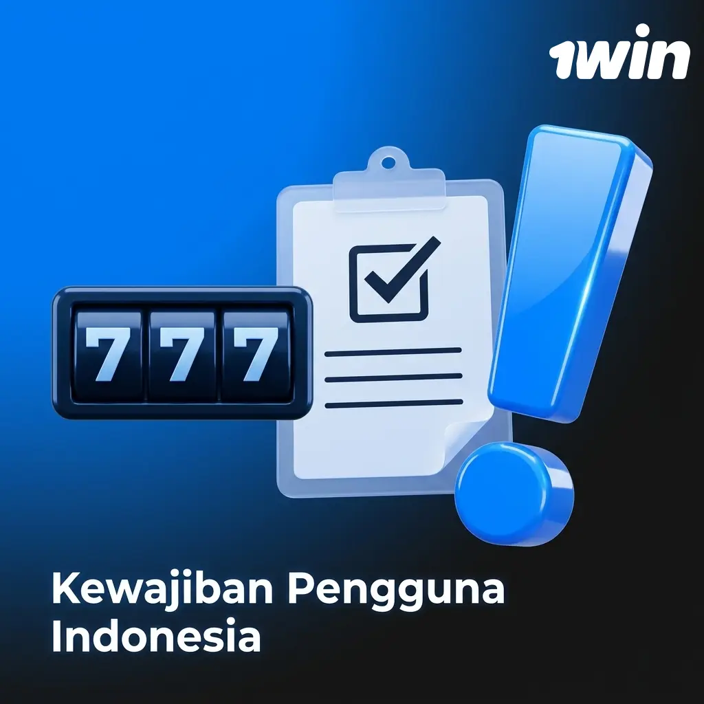 Kewajiban pengguna Indonesia di platform 1win mencakup usia legal, keamanan akun, dan kepatuhan hukum
