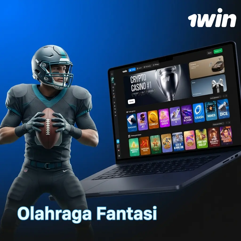Olahraga Fantasi 1win: rakit tim virtual, kumpulkan poin dari performa nyata, menangkan hadiah uang asli