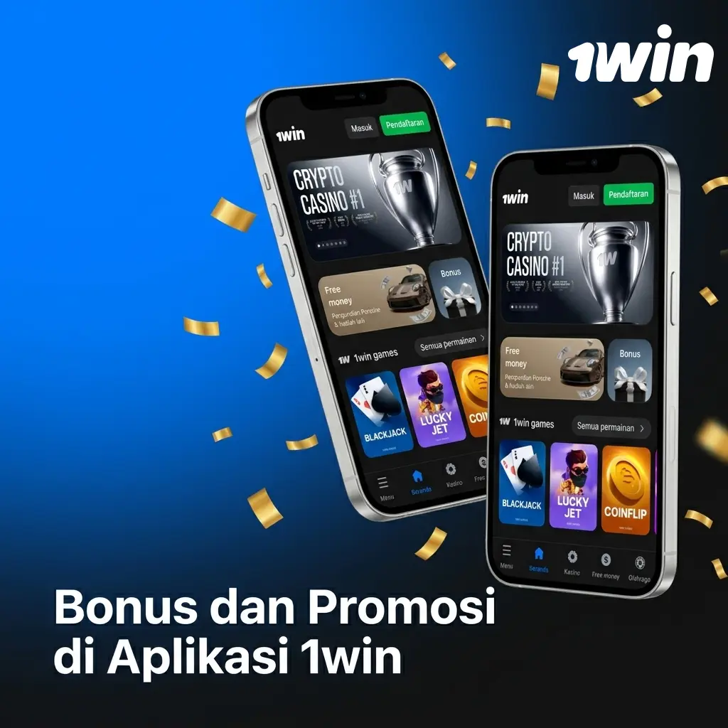 Bonus dan promosi aplikasi 1win: sambutan 500%, cashback, free bet, turnamen slot, dan program loyalitas