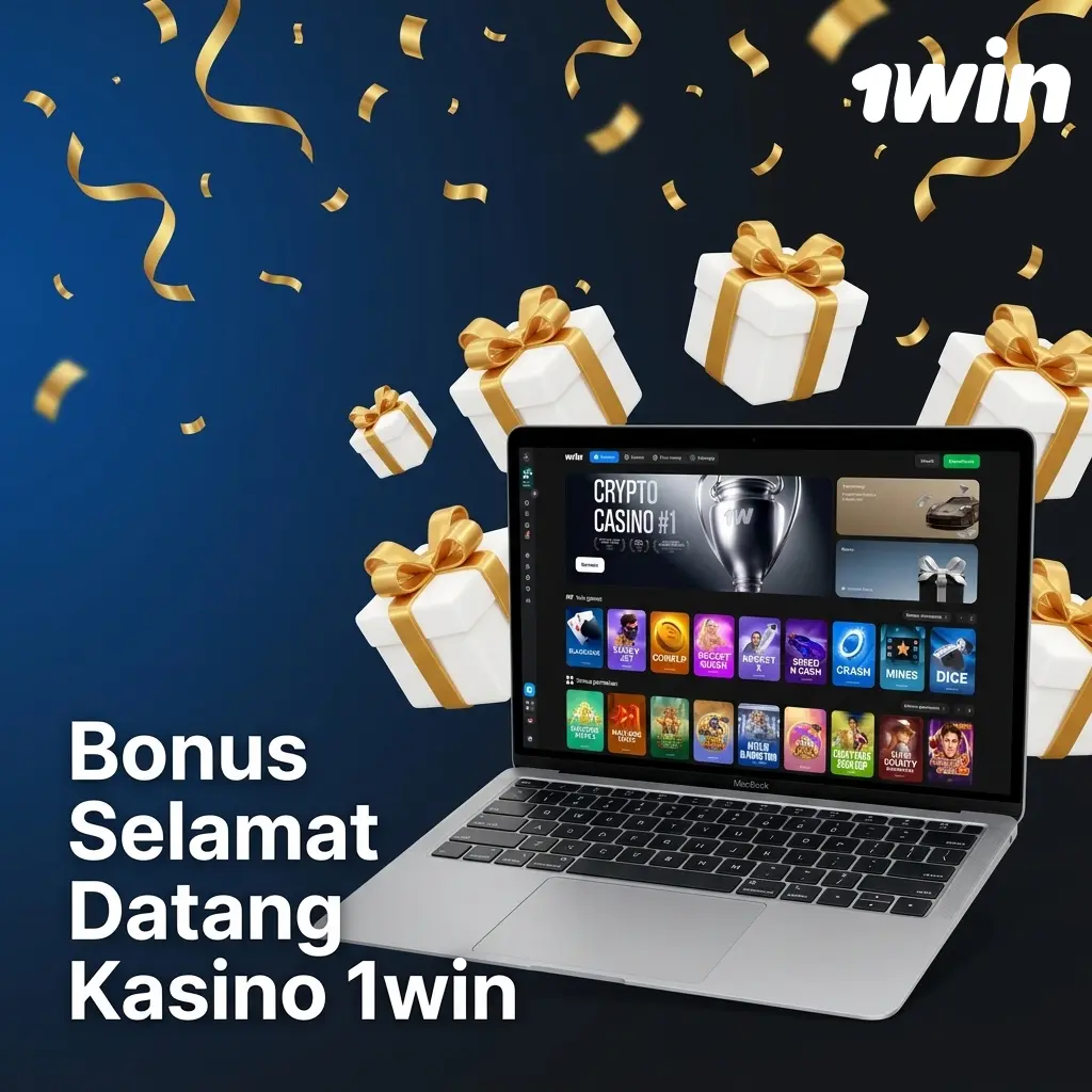 Bonus selamat datang kasino 1win hingga 500% untuk empat deposit pertama dengan maksimum 92.000 INR