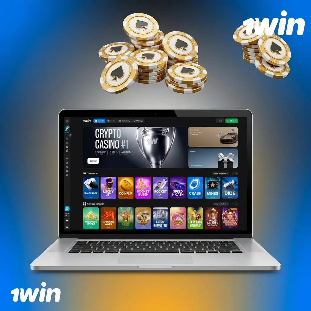 Koleksi game kasino 1win dengan lebih dari 11.000 judul dari 100 penyedia perangkat lunak terkemuka