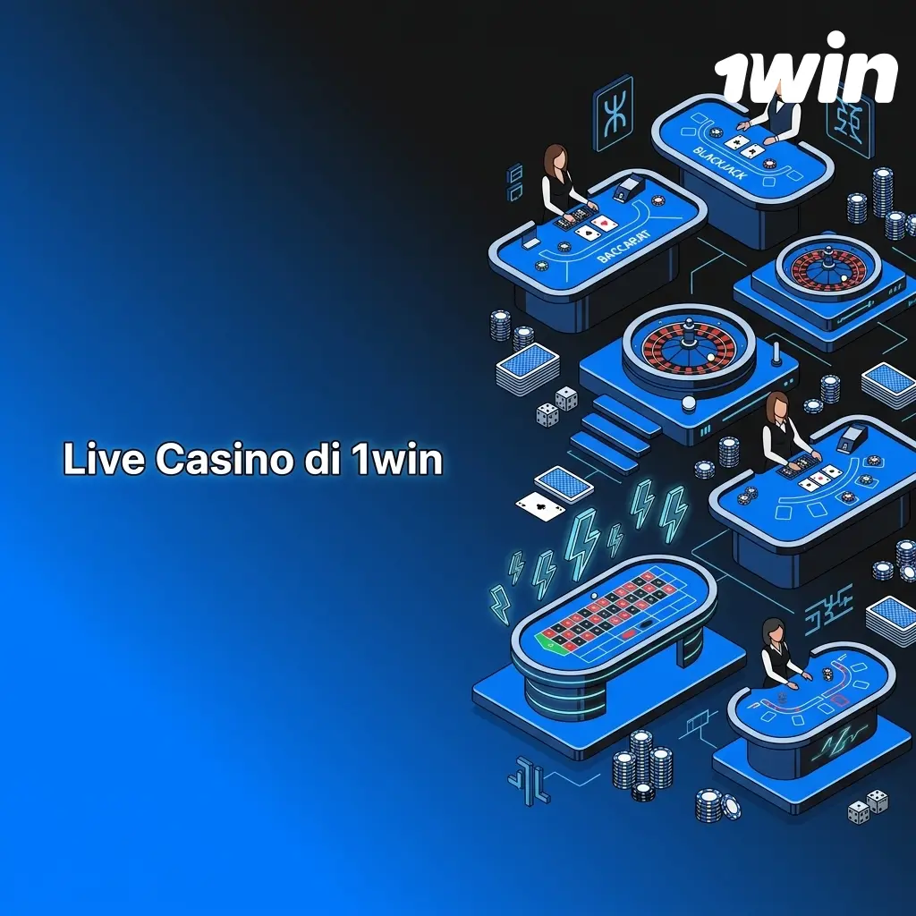Live casino 1win dengan dealer sungguhan, tersedia Live Baccarat, Roulette, Blackjack dari Evolution Gaming dan Pragmatic Play